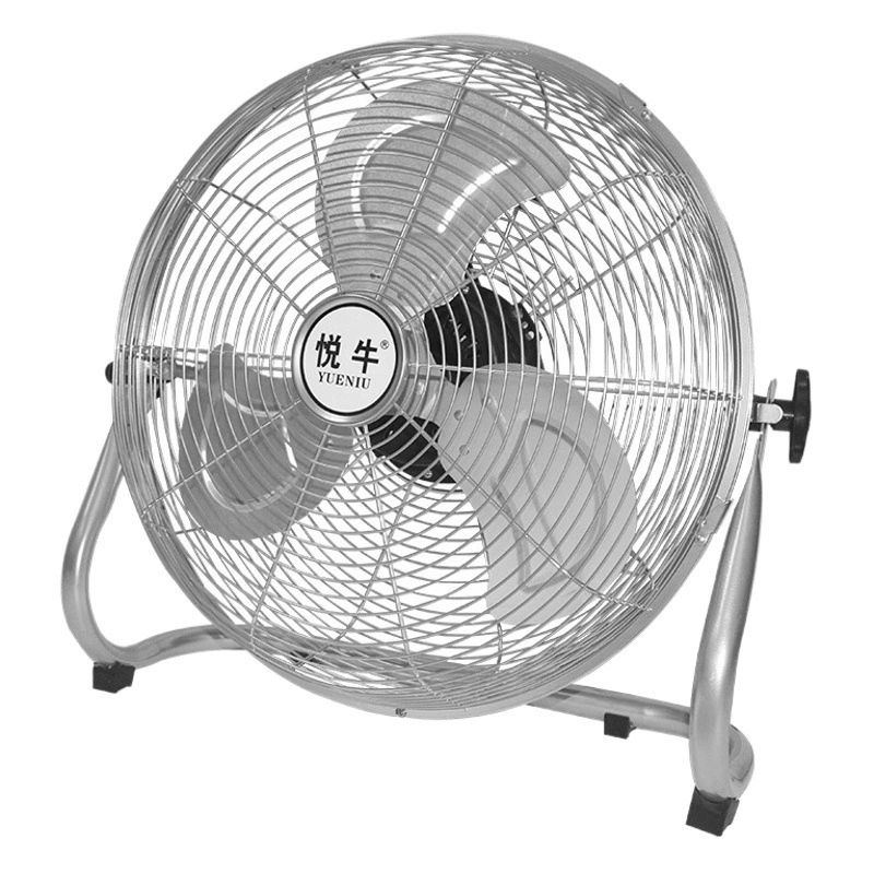 Промышленный вентилятор Мощный Электрический вентилятор Shake Head Over Floor Fan Электрический вентилятор высокой мощности Бытовой напольный вентилятор Настольный электрический вентилятор