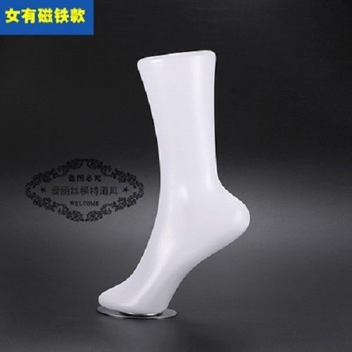 Modelo de pie Calcetines modelo adulto invertido calcetines de mujer Calcetines cortos calcetines de algodón puro modelo accesorios calcetines de pie molde plástico Modelo de pie de mujer image 11