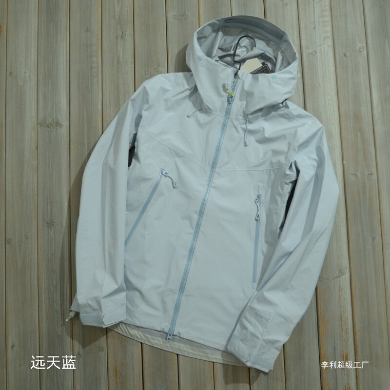 2026 Bogda LT hardshell hiking lightweight jacket, windproof and water-resistant, unisex hooded coat