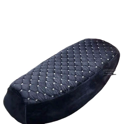 Battery Car Flannel Winter Warm Motorcycle cushion