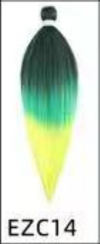 EZ color pelucas grandes trenzas pre estiradas crochet trenzas pre estiradas africanas trenzas sucias