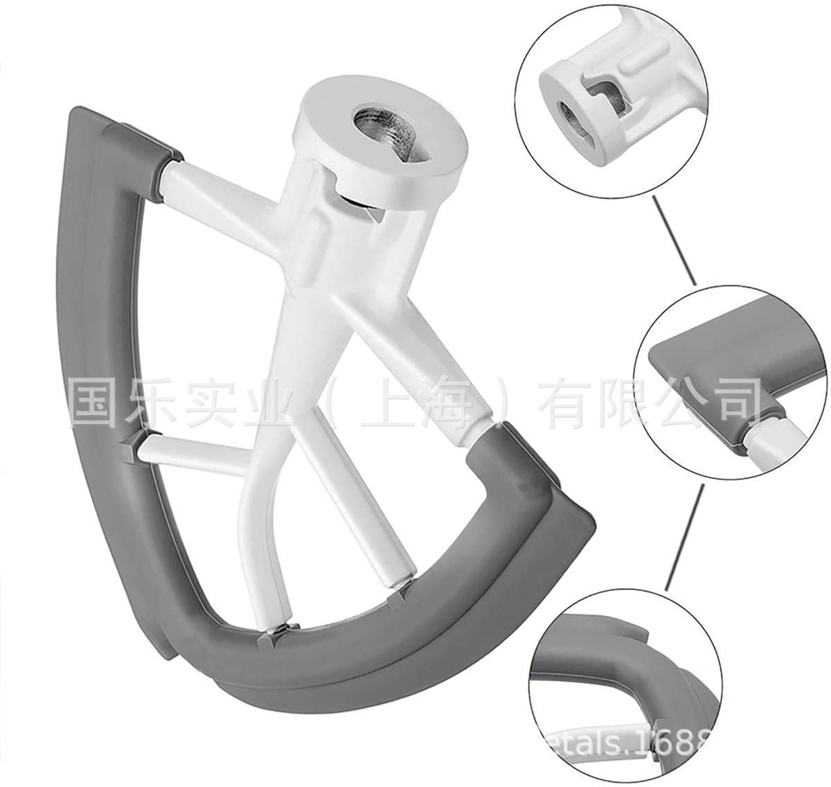 KFE5T 4.55qt Flex Edge Beater for TiltHead Stand Mixers阿里巴巴