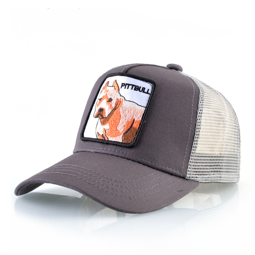 Hat Men's Cloth Embroidered Baseball Cap Mesh Cap Duck Cap Street Fashion Animal Mesh Cap_voghion.com