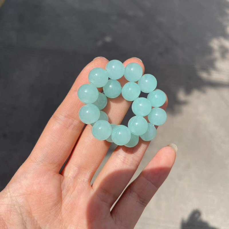 S071 - [10mm 소형 아이스 블루] 유리#SZ 560