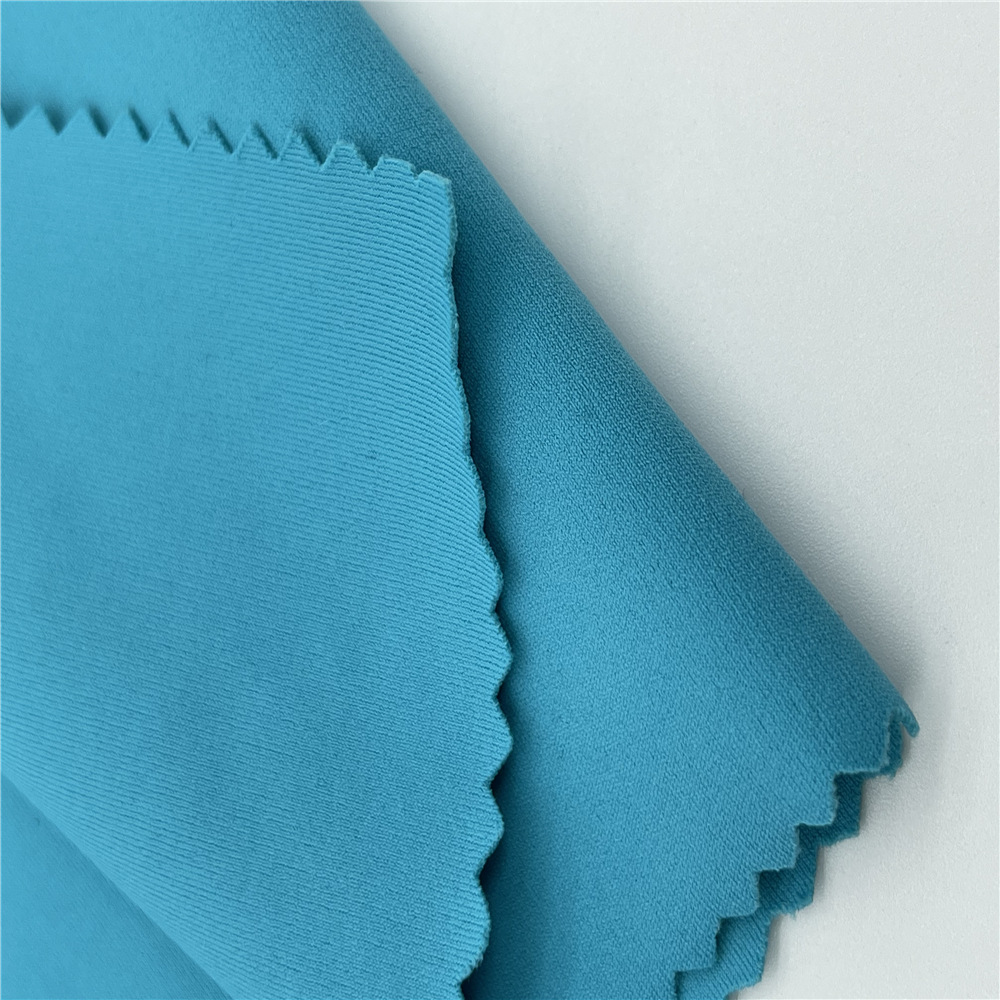 大量锦氨纶仿棉高弹面料 lulu瑜伽服仿棉 双面裸感