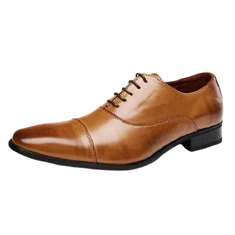 Chaussures homme en cuir véritable - Ref 3445603 Image 5