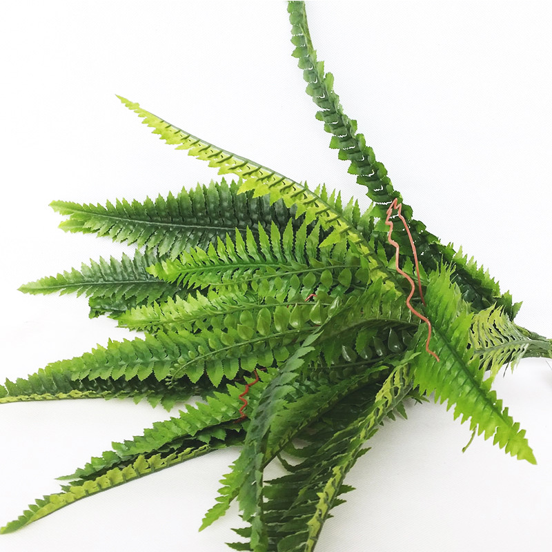 Simulated Hand Feeling Green Plant Sharp Tail Peony Grass Fern Plant Artificial Flower Peony Leaf Artificial Home Decor Grass Potted Plant