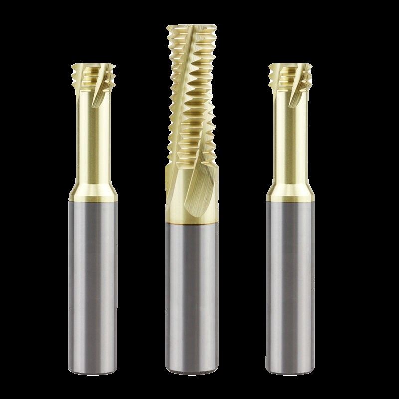 厂家美制UN钨钢三牙螺纹铣刀 不锈钢钛合金高温合金C.NC全齿