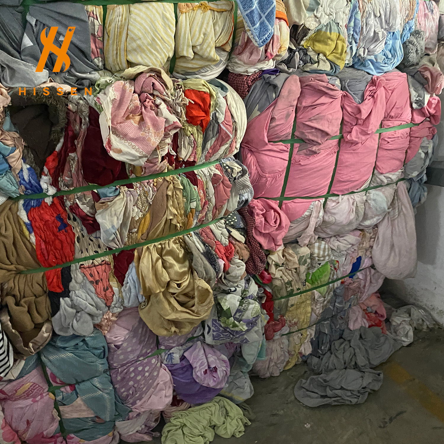 厂家现货擦机布出口南非碎布无尘不掉毛吸水工业抹布used rags