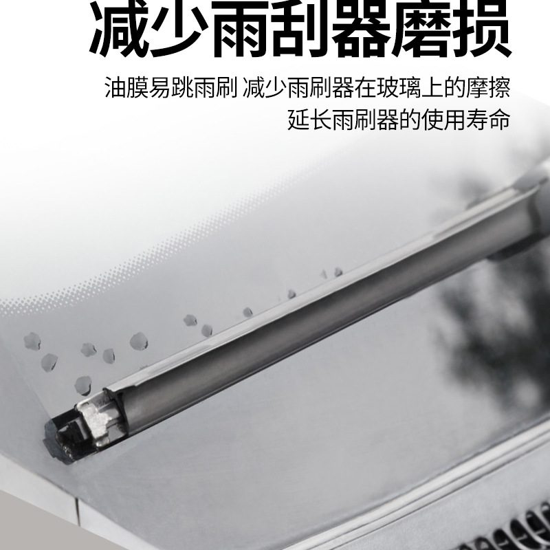 Car Polish Glass Polishing Agent Upgraded with Cerium Oxide for Removing Oil Film, Coating, Water Stains, and Light Scratches