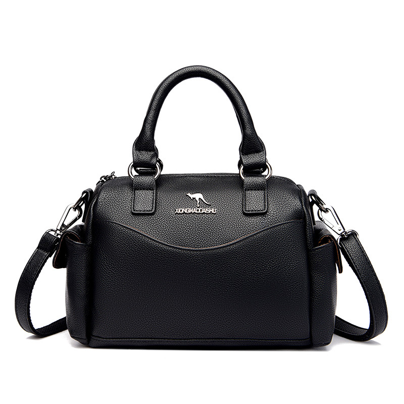 Boston Brand Pillow Bag For Women 2023 New Genuine Leather Large Capacity Soft Leather Shoulder Crossbody Handbag - Thumbnail 7