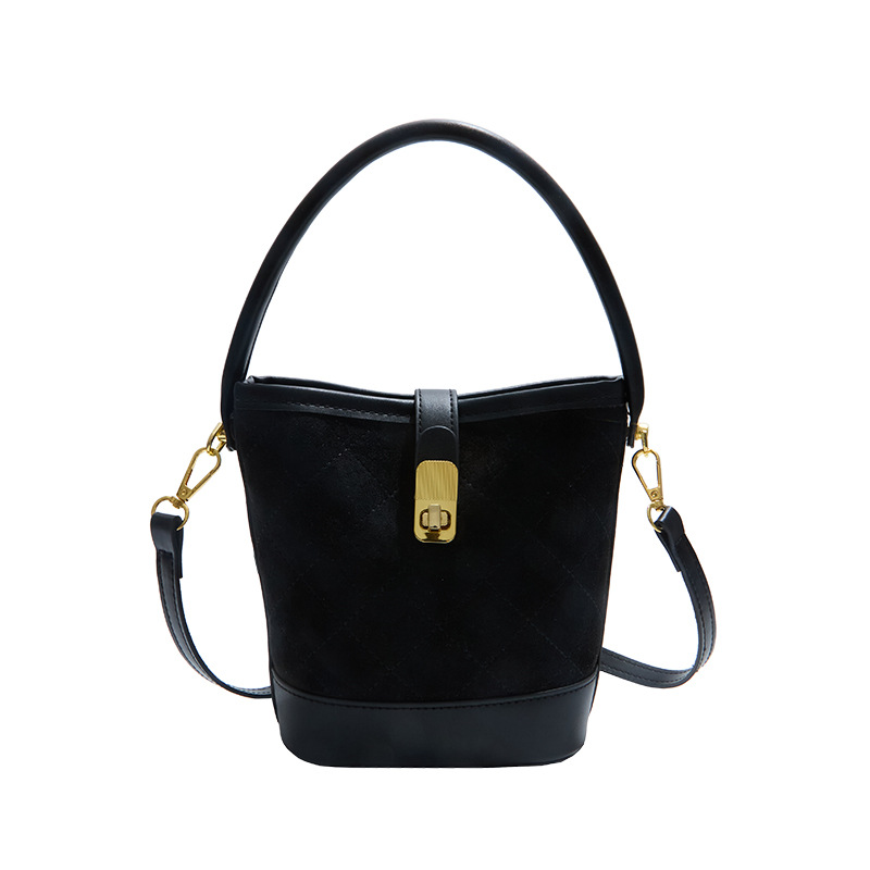 Bolsos de mujer transfronterizos bolsos de mano populares mujeres 2025 nuevo bolso de cubo de moda bolso de hombro universal bolso coreano