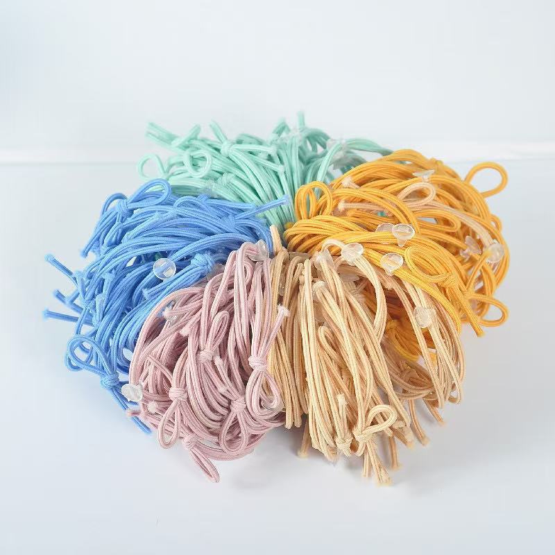 Diy手作り半製品の髪ひものバックルは高弾力の小さい皮筋の髪ひもの蝶結びの髪飾りの卸売りです。|undefined
