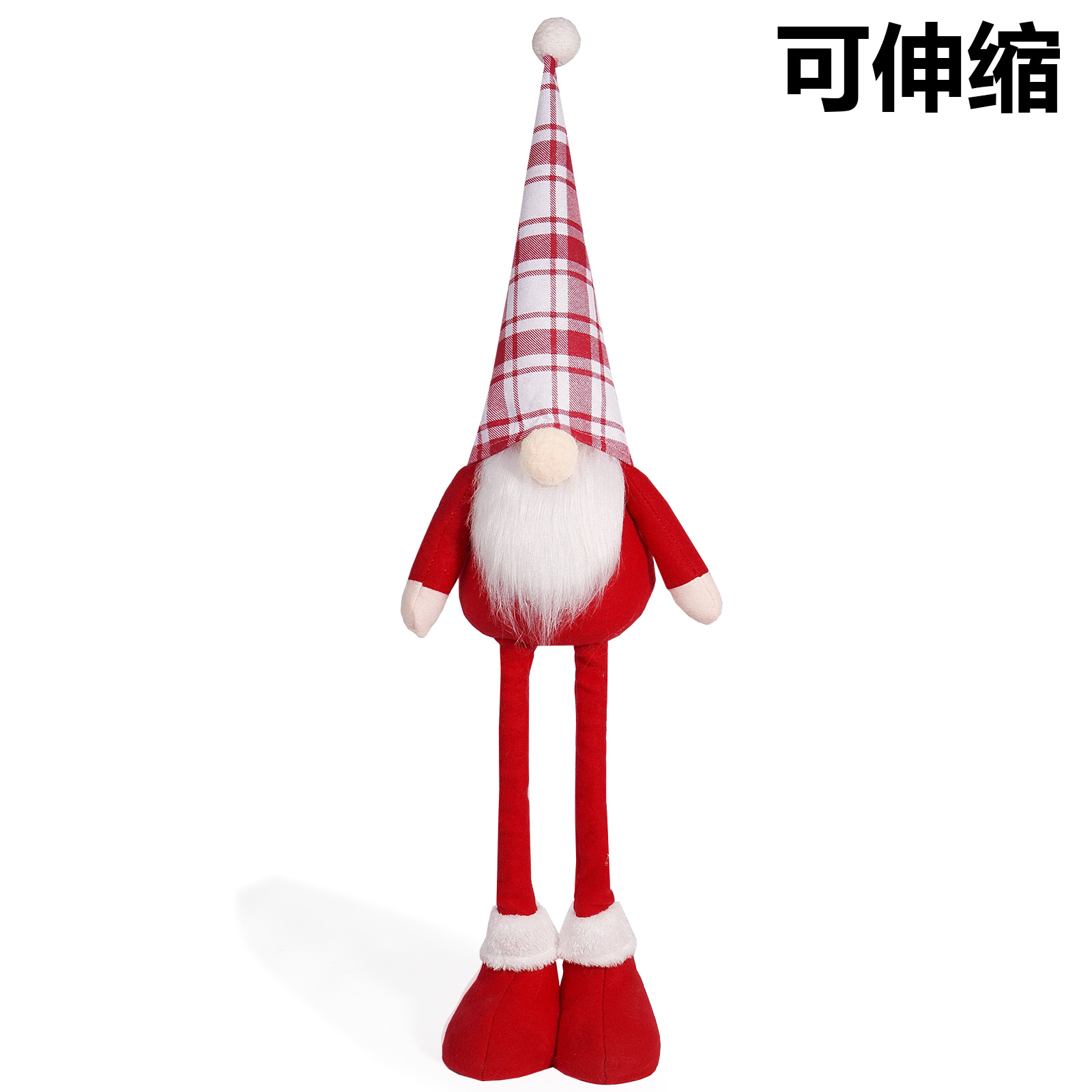 Navidad transfronteriza muñeca sin cara de 20 pulgadas de pie enano muñeca adorable creativa Rudolph decoraciones