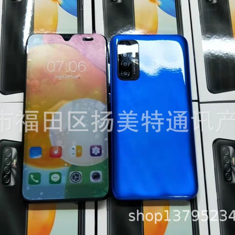 跨境新款A33智能手机大屏国产安卓批发 A35 i11 S10 S21智能手机