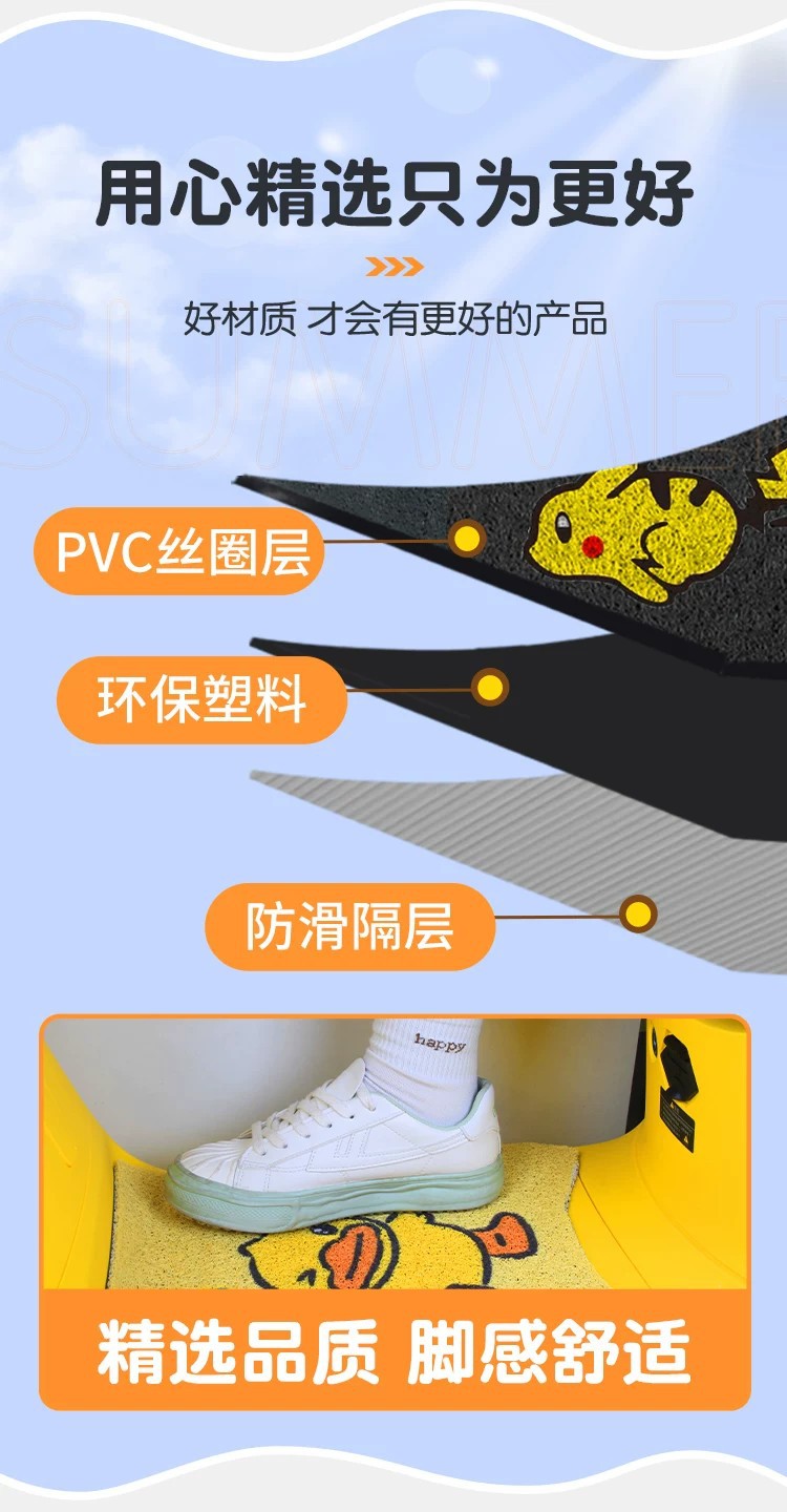 Suitable for Shenyuan H26 Foot Pads, Electric Vehicle Foot Mats, Waterproof and Non-Slip Wire Loop Foot Mats, Electric Vehicle Modification Accessories