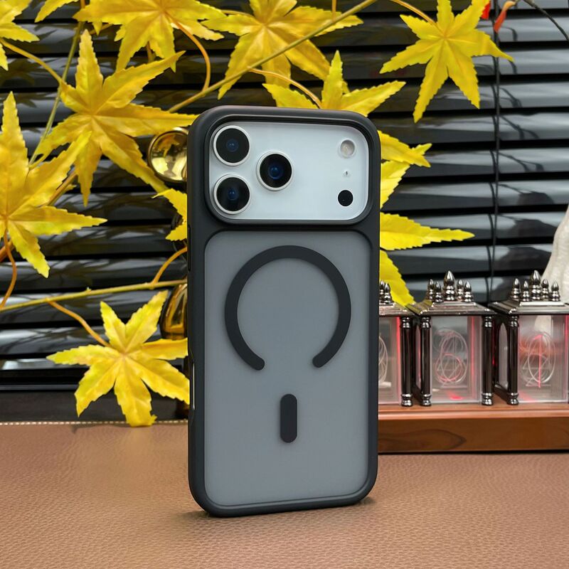 适用iPhone17Promax手机壳经典优盾肤感磁吸磨砂PC软边苹果17护套|undefined