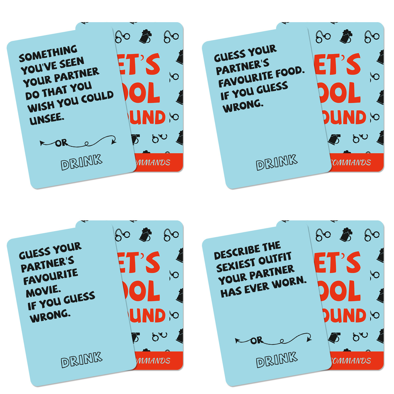 Couple Desktop Interactive Dialogue Game Cards English Version_voghion.com