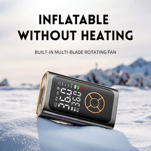 Car-Mounted Wireless Air Pump, Portable Multi-Functional Digital Display Emergency Air Pump, Tire Inflator for Electric Vehicles
