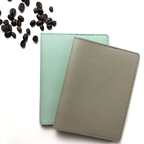 Multi-color thickened Amazon PU leather card passport book protective cover dual-use passport cover passport holder