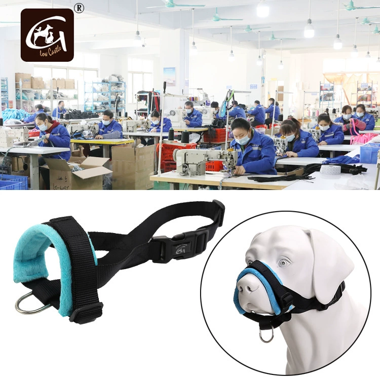 Подгонянные фабрикой трансграничные товары для домашних животных Бархатная маска для рта собаки с защитой от укусов Маленькие, средние и большие товары для домашних животных