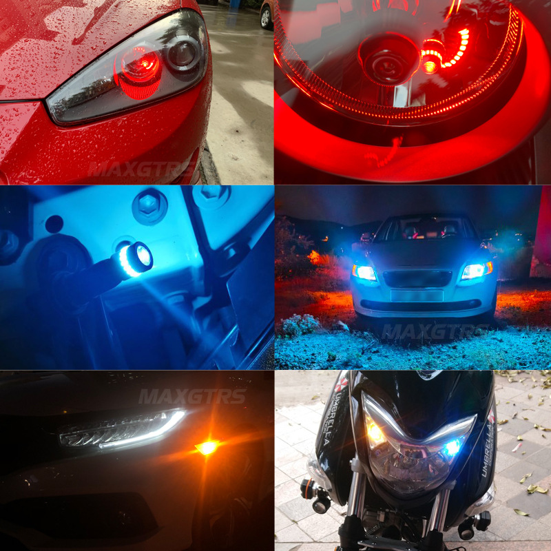 2V Car Clearance Light Super Bright LED Lens W5W License Plate Light