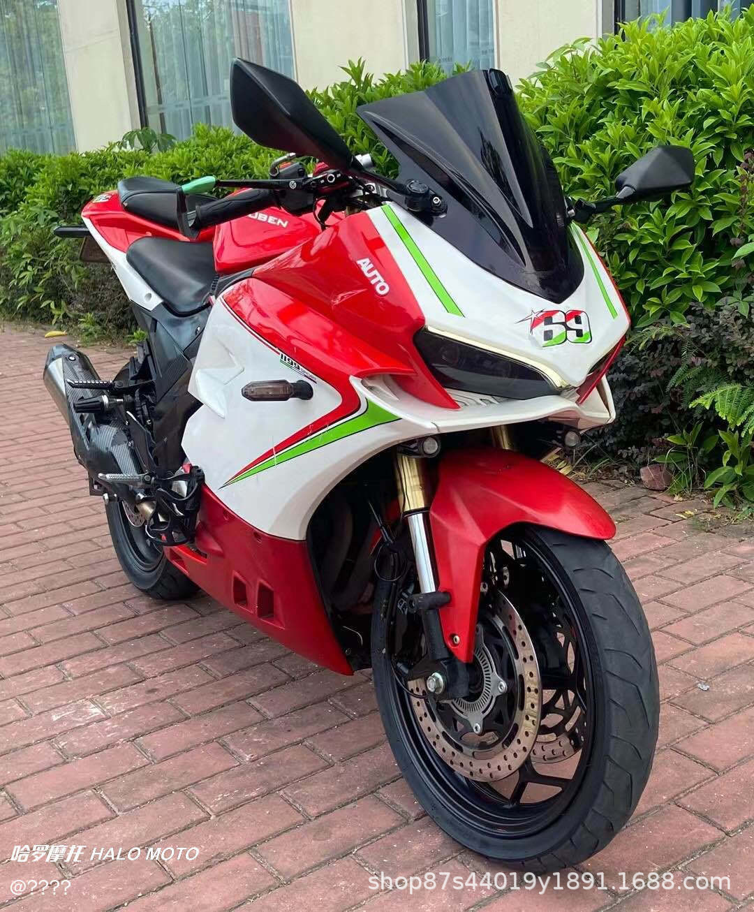 Export-oriented Jiaolong scooter motorcycle, dual-cylinder racing replica, Horizon sportbike, adult gasoline-powered sportsbike