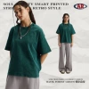 Batik Forest Green-Boxy Edition