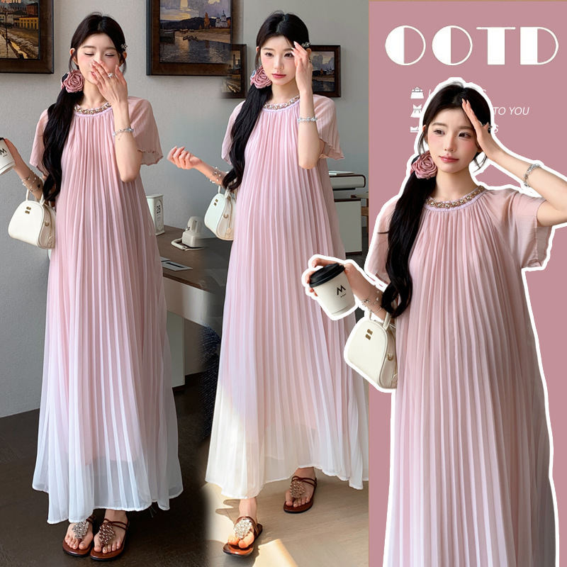 2026 Summer New Fashion Maternity Dress 100% off Gradient Flowy Fairy Maternity Dress 2026 Summer New Fashion Maternity Dress 100% off Gradient Flowy Fairy Maternity Dress