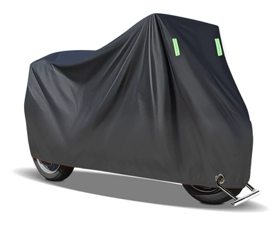 Ready Supply of Motorcycle Special Car Cover for Sun Protection and Rain Protection Thickened Electric Vehicle Rain Cover Thickened Dust Cover (Car clothing) - m-size18075115cm-pure-black