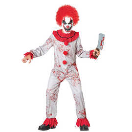万圣节鬼节舞台表演走秀恐怖血衣小丑cos服装成人男装K2010