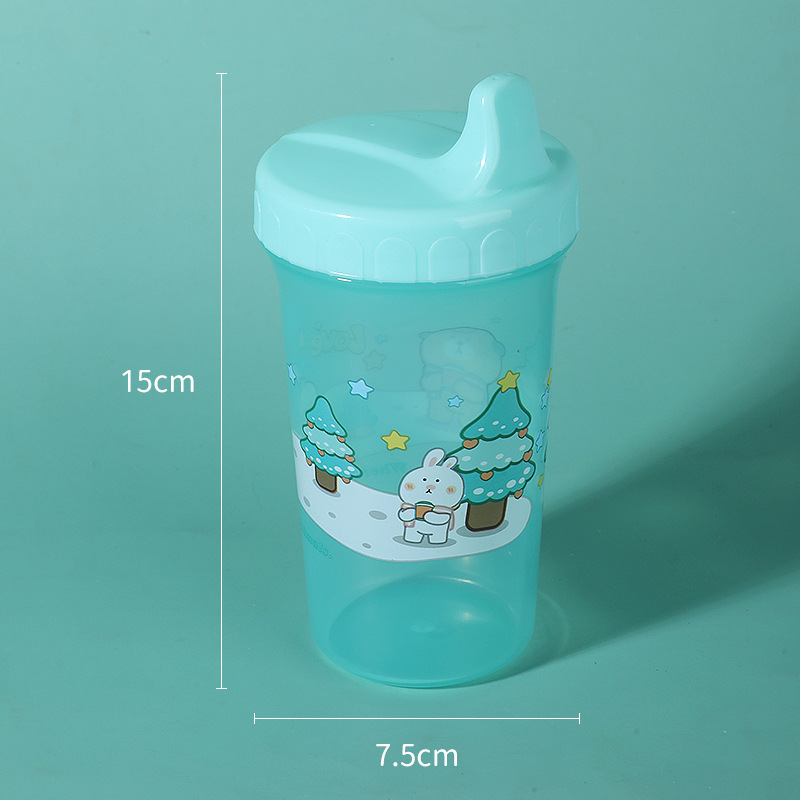 300ml taza de agua de gran capacidad con cubierta de aislamiento térmico a prueba de caídas taza de agua a prueba de fugas taza de agua para niños