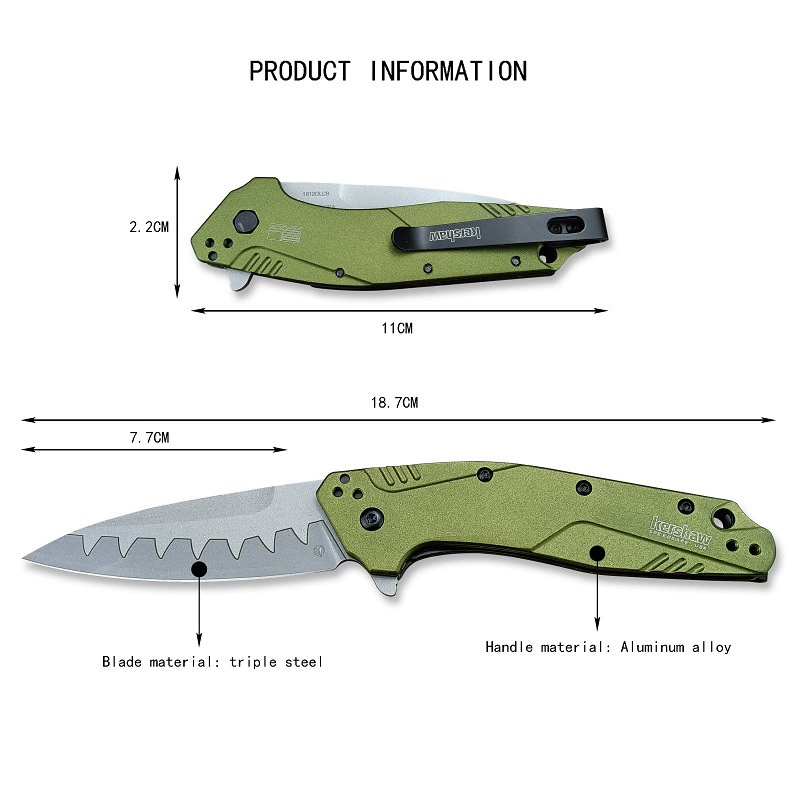 Kershaw Kods 1812OLCB folding knife folding knife outdoor knife
