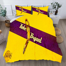 3D家纺三件套被套 科比系列 数码印花外贸跨境美国亚马逊