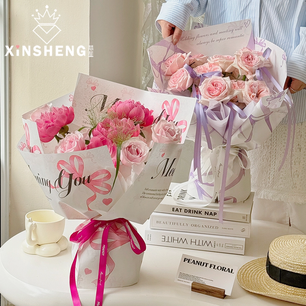 Ядро Butterfly сумка цветочная бумага букет цветочная бумага подарочная бумага ручной работы цветочное искусство diy подарок материал упаковочная бумага материал