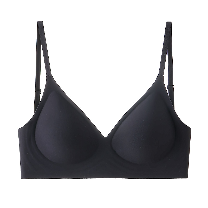 Wireless Seamless Bra Sexy Lingerie With Cross Back Design_voghion.com