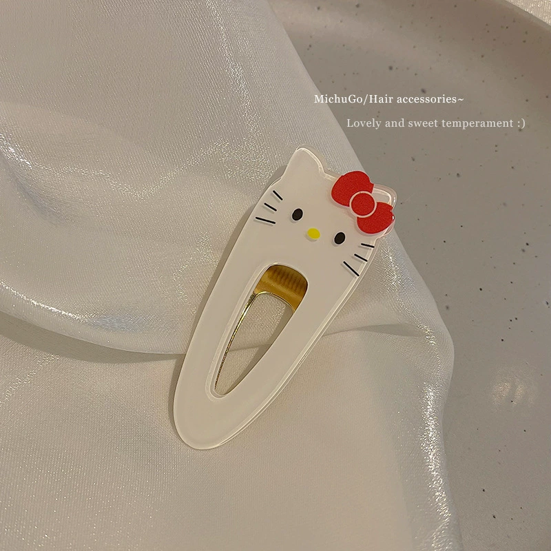 Заколки для волос (Sanrio) заклепки с персонажами, assorted персонажи Sanrio, милый набор на стол
