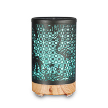 原厂低价清仓24V超声波香薰加湿器7彩灯光铁艺香氛机加湿器100ML