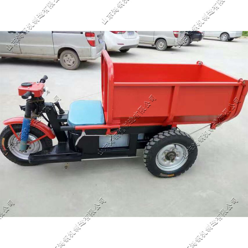 煤矿用电动三轮车 载重爬坡工地混凝土砂浆运输车 电动三轮翻斗车
