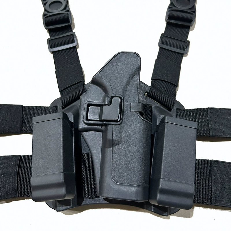 Производитель CQC прямые продажи крышки-быстрого вытягивания GLOCK, двойная защита, тактическая подвешенная поясная защита, рукоять кувалда G17, USP подвешенная на ногу