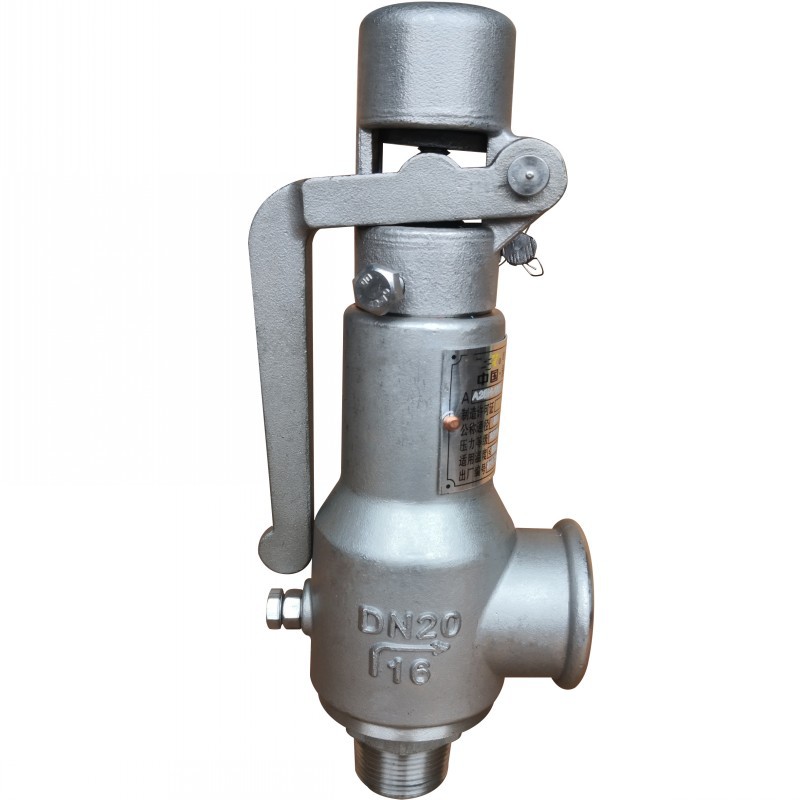 A28Y H W-10P 16P 304不锈钢安全阀 DN15 20 25 32 40 50 65 80