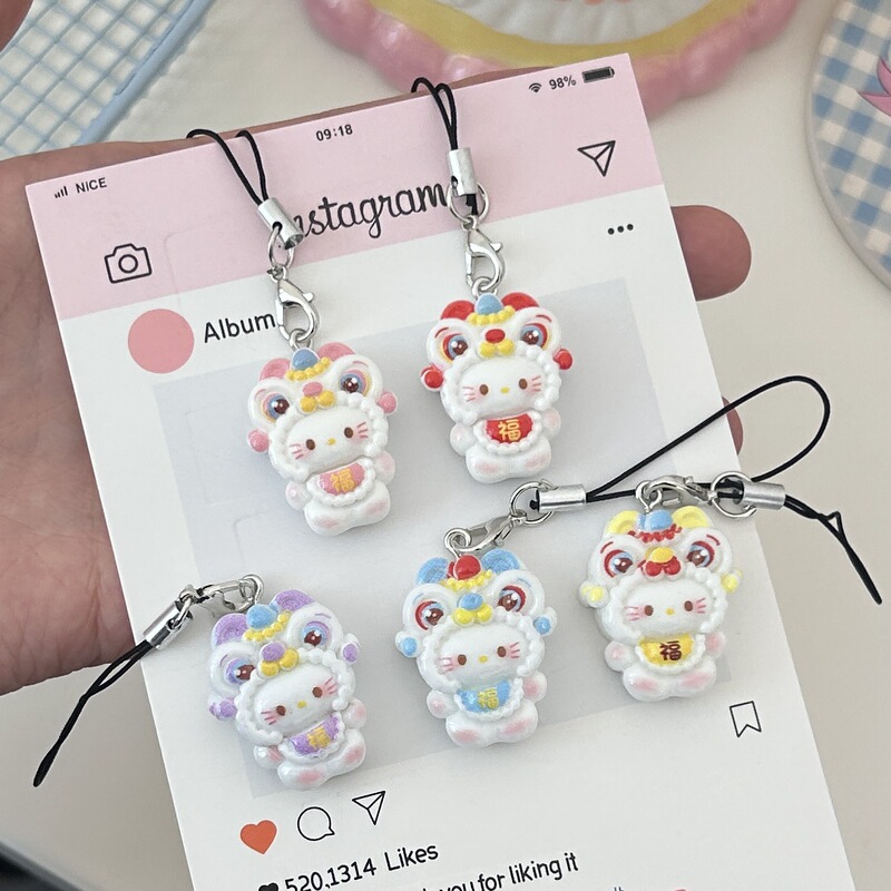 Lion Awakening Kt Key Chain Cute Soft Cartoon Kitten Pendant Ins Girly Heart Sweet Pencil Bag School Bag Key Chain Lion Awakening Kt Key Chain Cute Soft Cartoon Kitten Pendant Ins Girly Heart Sweet Pencil Bag School Bag Key Chain