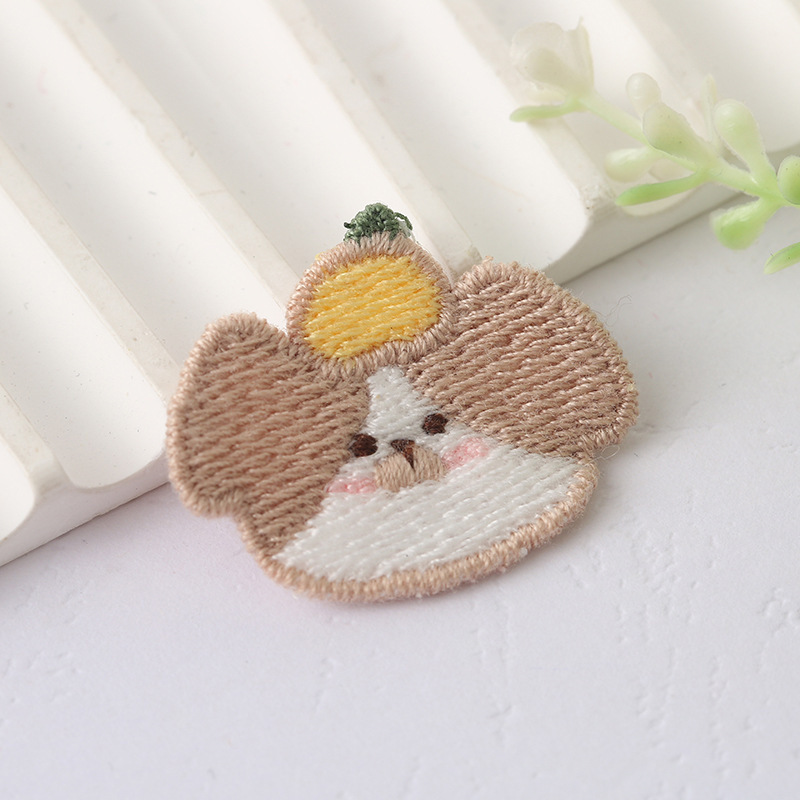 新しい刺繍布ステッカー漫画動物刺繍ステッカー幼児と子供のアクセサリー装飾ステッカーパッチ卸売|undefined