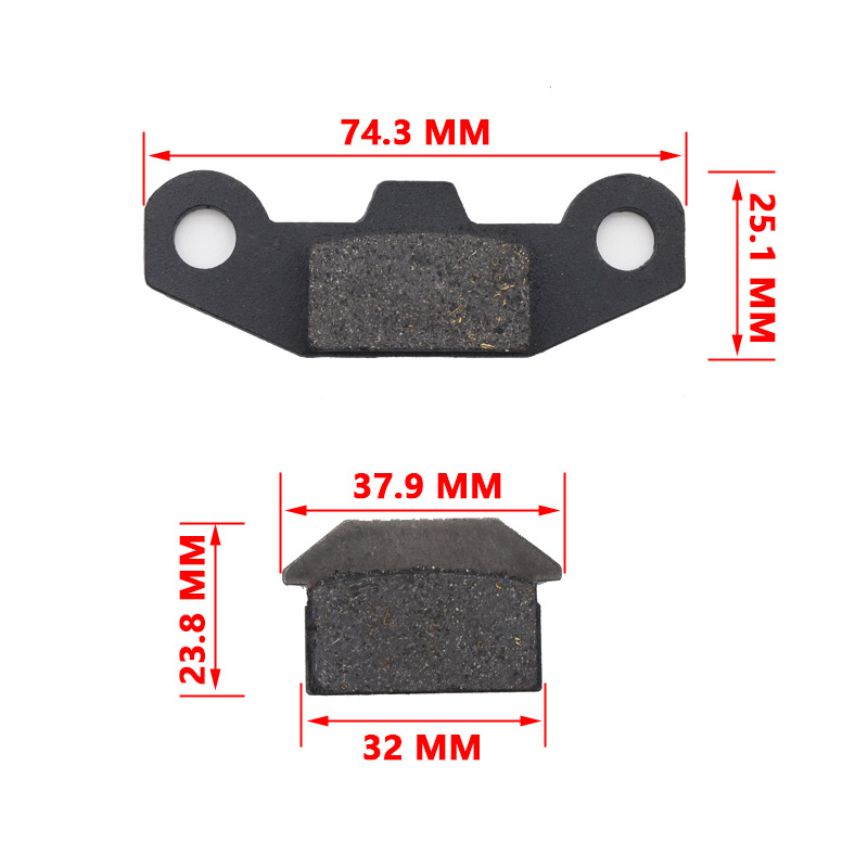 Pastillas de freno de disco del coche eléctrico de la motocicleta pastillas de freno de disco pastillas de freno Elf
