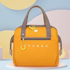 Lunch bag with meal prep, aluminum foil insulation, keeping hot and cold, portable office lunch box, picnic bag, thick bento bag for students