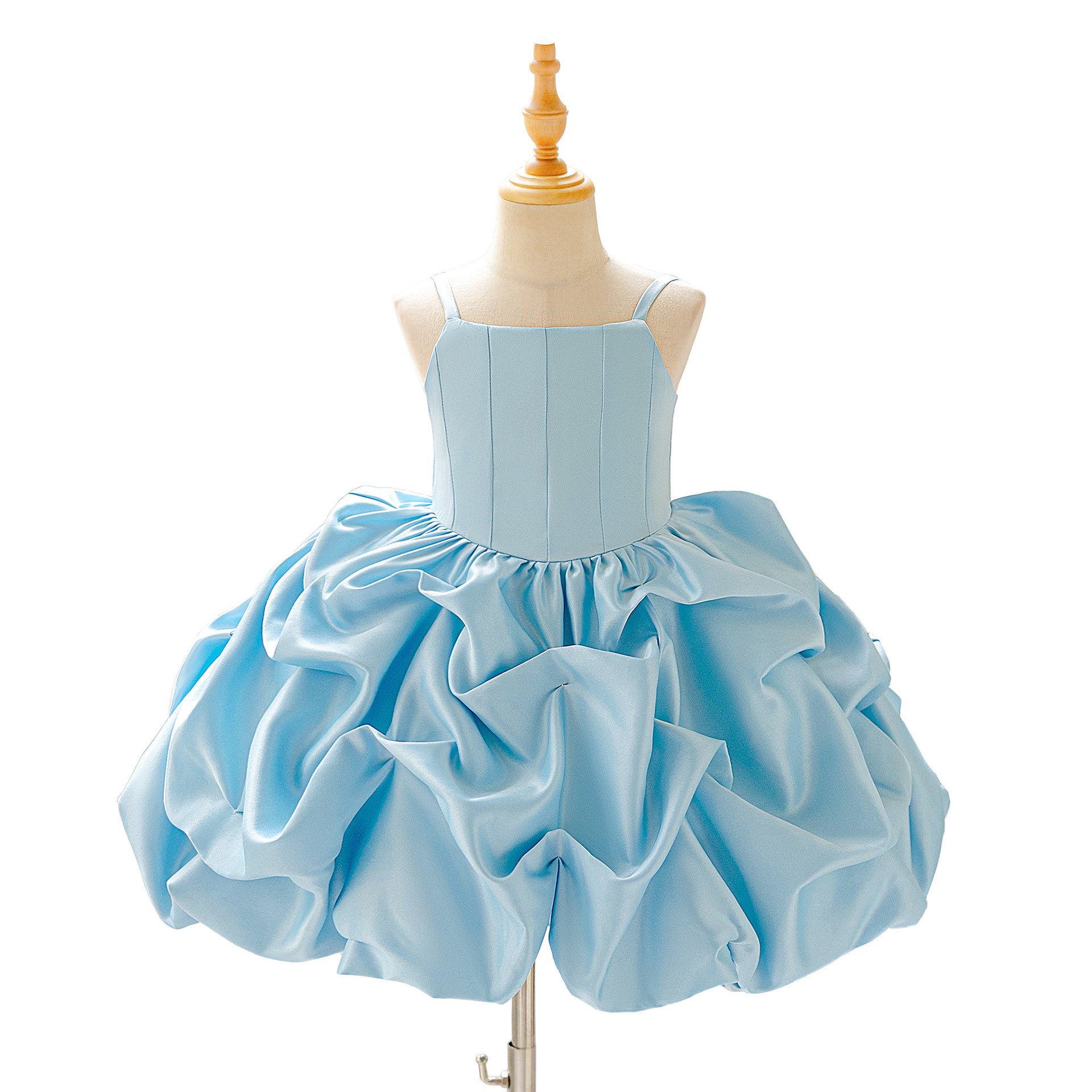 Amazon vestidos de flores de flores de flores de boda vestidos de flores de fiesta de cumpleaños de princesa fábrica directa