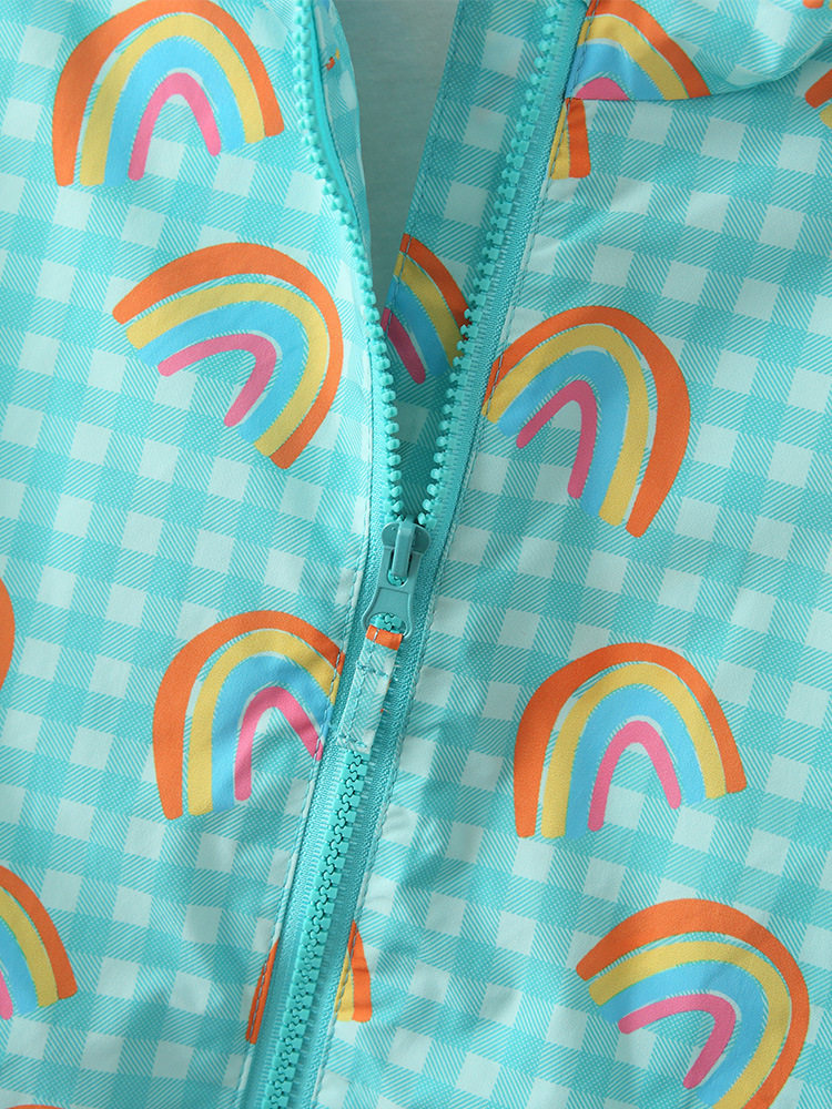 Cross-border malwee niñas abrigo otoño invierno nuevo lindo camisa con cremallera de niña Europa y América chaqueta de niños