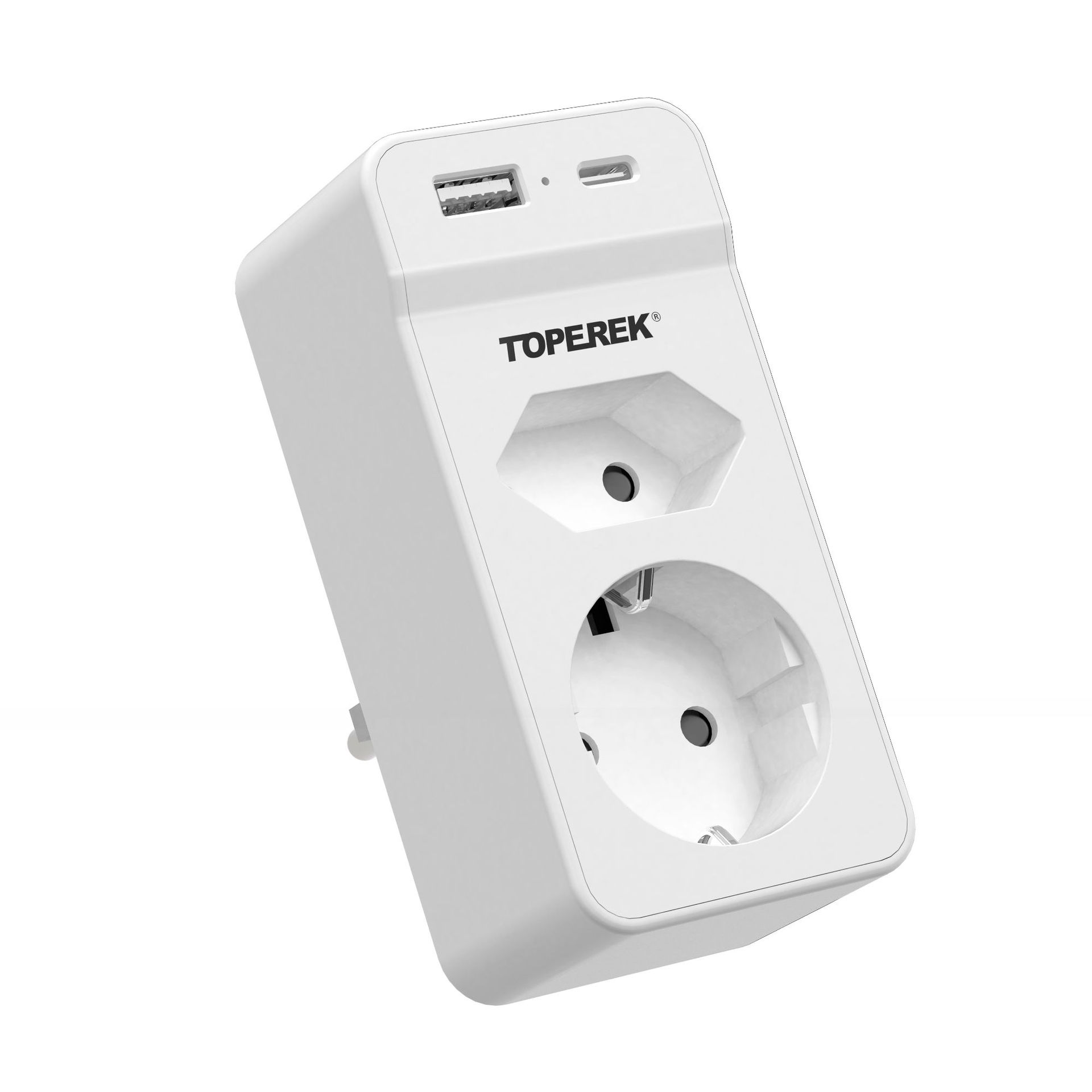 Spina da muro, adattatore, presa di ricarica specifica per l'Europa, presa di espansione standard europea_voghion.com