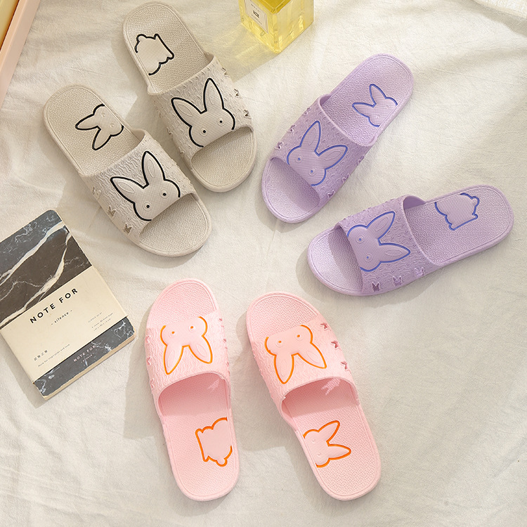 新款居家拖鞋女夏季室内穿简约休闲情侣鞋浴室洗澡软底男士凉拖鞋|ms