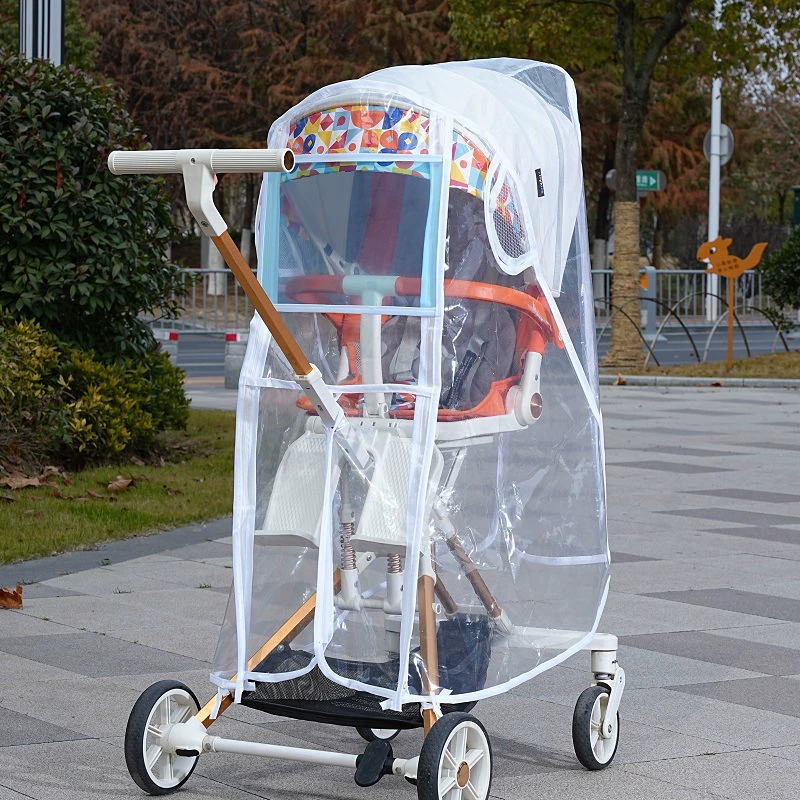 Оптовая продажа от производителя: всепогодный чехол для детской коляски, ветрозащитный, с защитой от дождя, полностью закрывающий, улучшенная версия